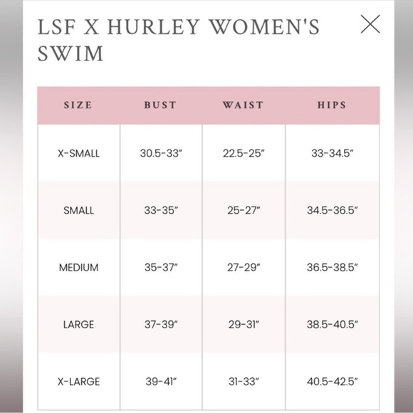 LoveShackFancy X HURLEY MAX COLORBLOCK BIKINI SET - Picture 15 of 15